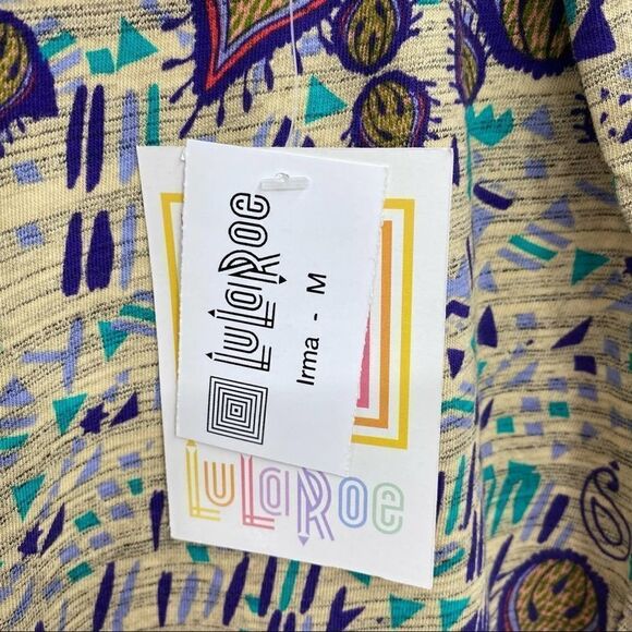 NWT Lularoe Loose-Fitting LuLaRoe Irma Tunic, Size M - Picture 4 of 7